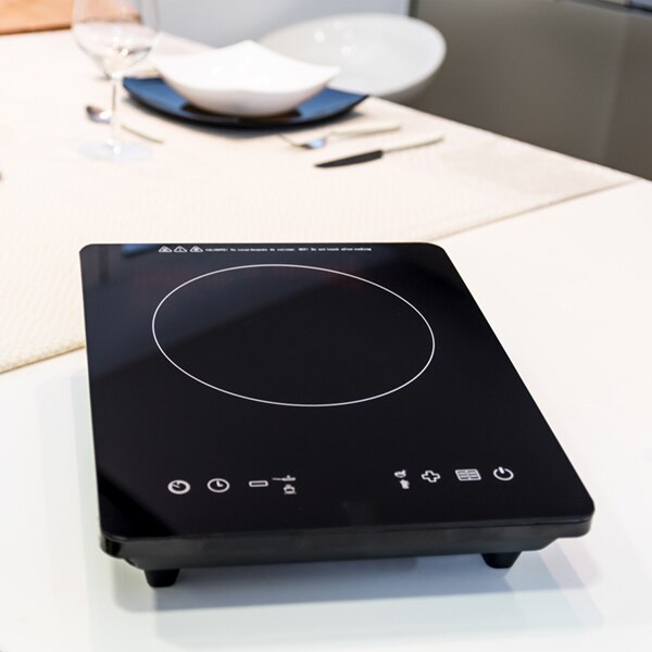 Tragbare induktion platte Cecotec Volle Kristall 8001