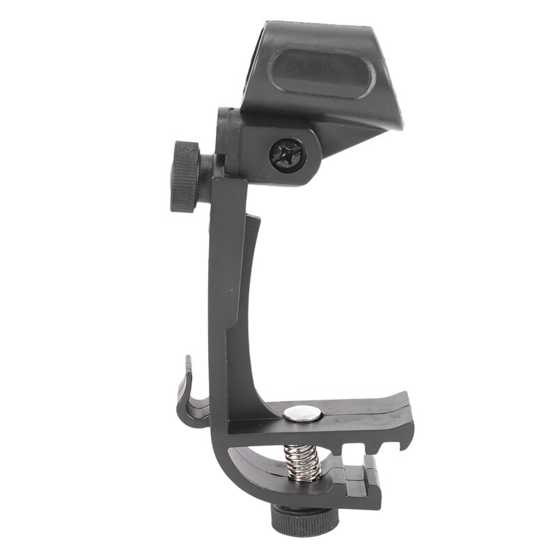 3c-4 stück mikrofonklemmen, stoßfeste trommelklemmen, mikrofonständer, stoßfestes zubehör für musikinstrumente