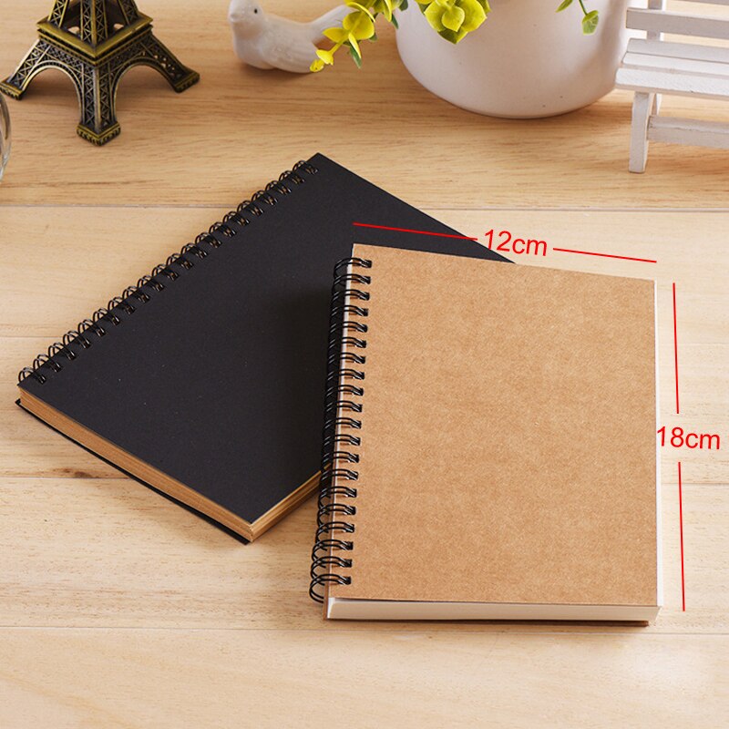 Schetsboek Dagboek Tekening Schilderen Graffiti Kleine 12*18Cm Soft Cover Blanco Papier Notebook Memo Pad School Office Pads briefpapier