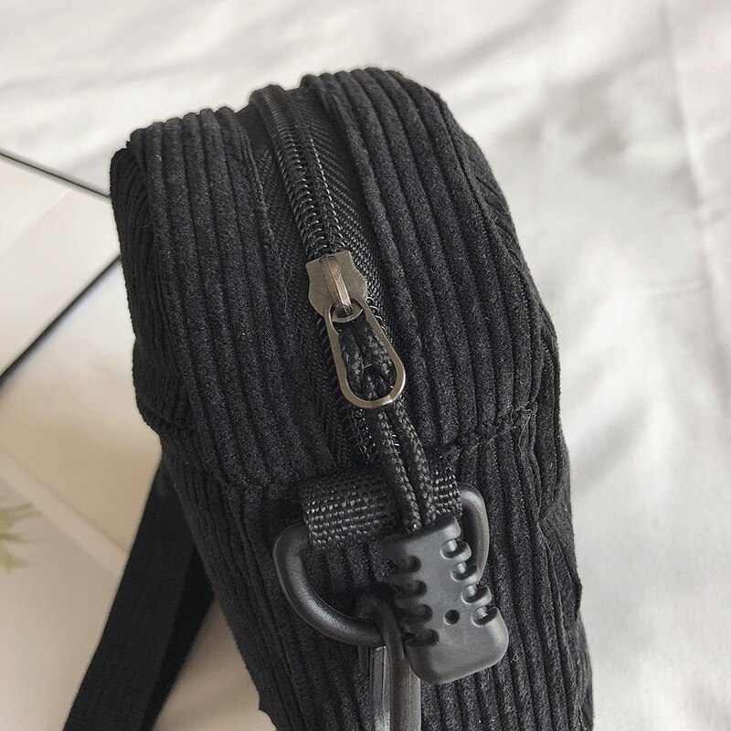 Vrouwen Canvas Tas Mode Mini Mobiele Telefoon Tas Met Rits Koreaanse Crossbody Tas Voor Vrouwelijke Dames Schoudertas Bolsa Feminina