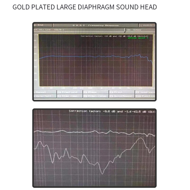 25Mm Microphone Diaphragm Cartridge Core Capsule Large Diaphragm Cartridge Core Capsule For Studio Record Condenser Mic