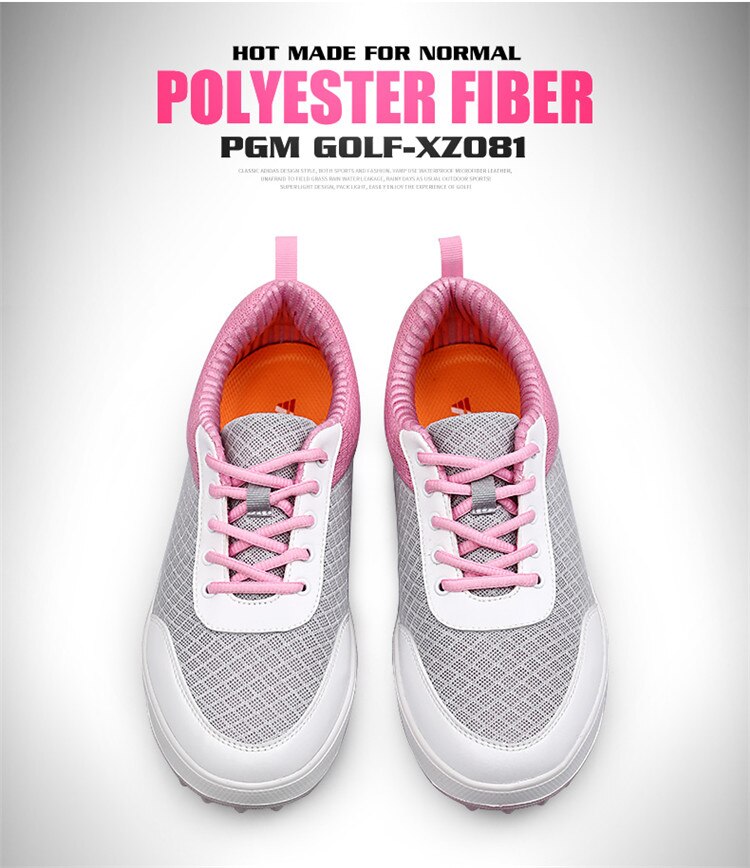 Pgm femmes chaussures de Golf dames maille respirant formation Golf Tennis baskets antidérapant chaussures légères B2855