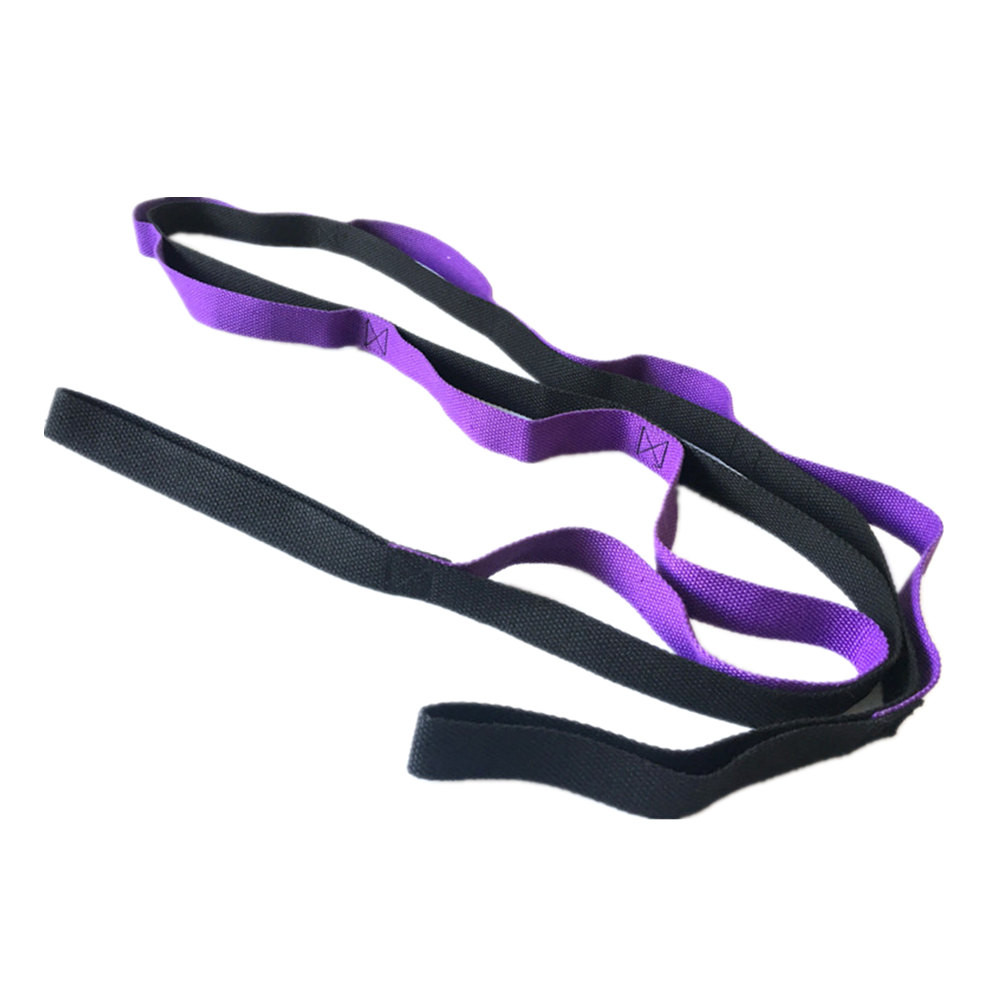 Gym band voor vrouwen mannen Yoga Stretch Out Yoga Band Met 2 M Flexibele Loops Pilates Workouts