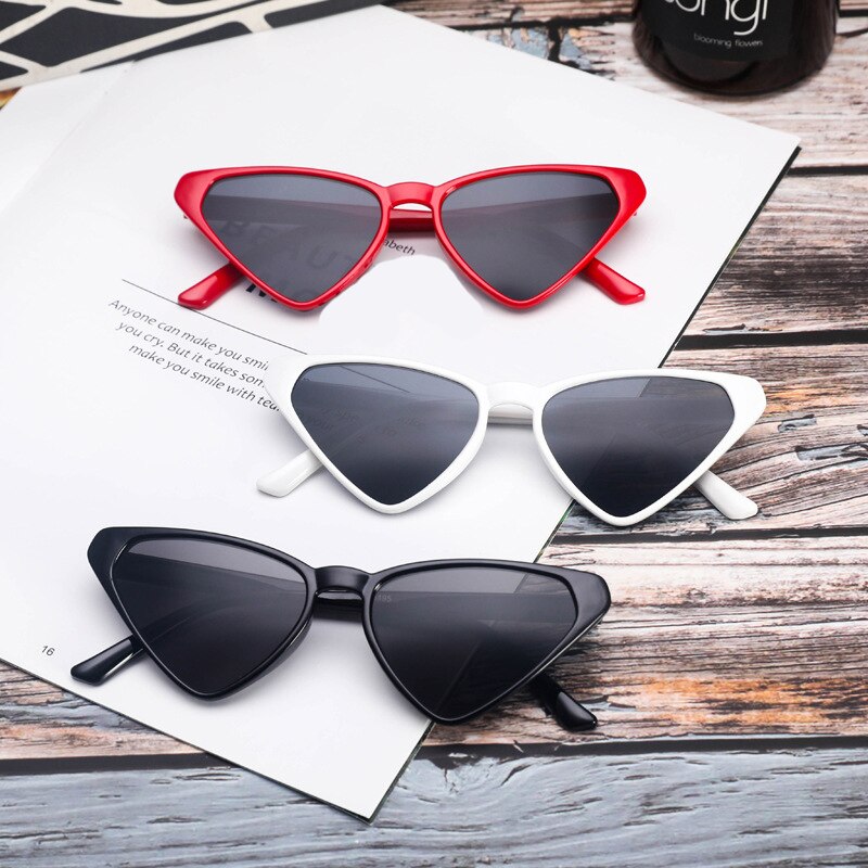 Cat eyes wandelzonnebril dames retro vintage zonnebril heren toerisme auto zonnebril casual acryl  uv400