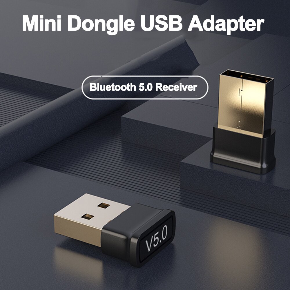 Mini Wireless USB Bluetooth-Compatible Adapter Bluetooth-Compatible 5.0 Dongle Music Sound Receiver For Computer PC Laptop Mouse