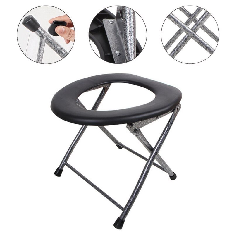 Portable Folding Toilet Outdoor Camping Travel Toilet