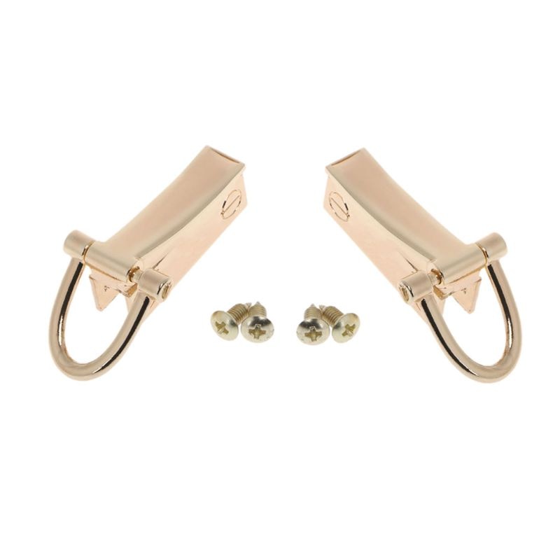 2 Side Metal Clip Hardware Clasp Accessory for DIY Purse Making Handbag Shoulder Crossbody Bags