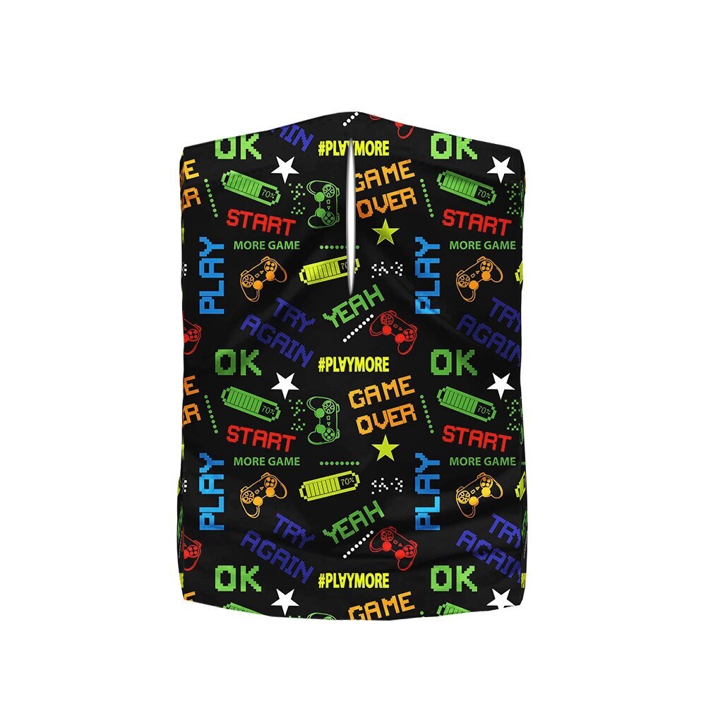 Gedruckt Elastische freundlicher Kopf Gesicht Hals Gamasche Rohr Bandana Schal draussen Sport Radfahren Zubehör Halbe Gesicht Schals