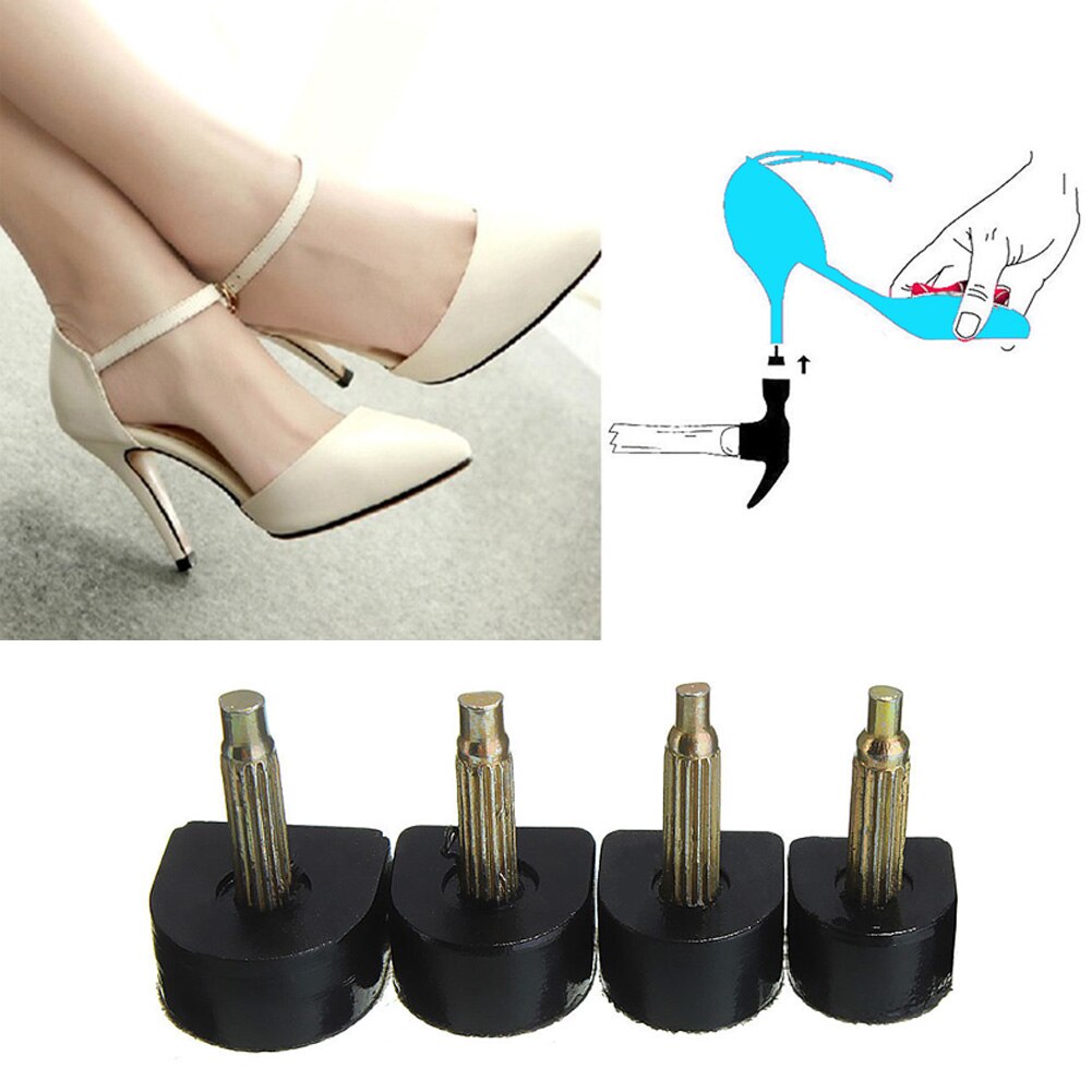 5 pièces talons hauts réparation conseils broches pour femmes chaussures talons hauts conseils robinets goujons ascenseurs remplacement talon bouchons protéger