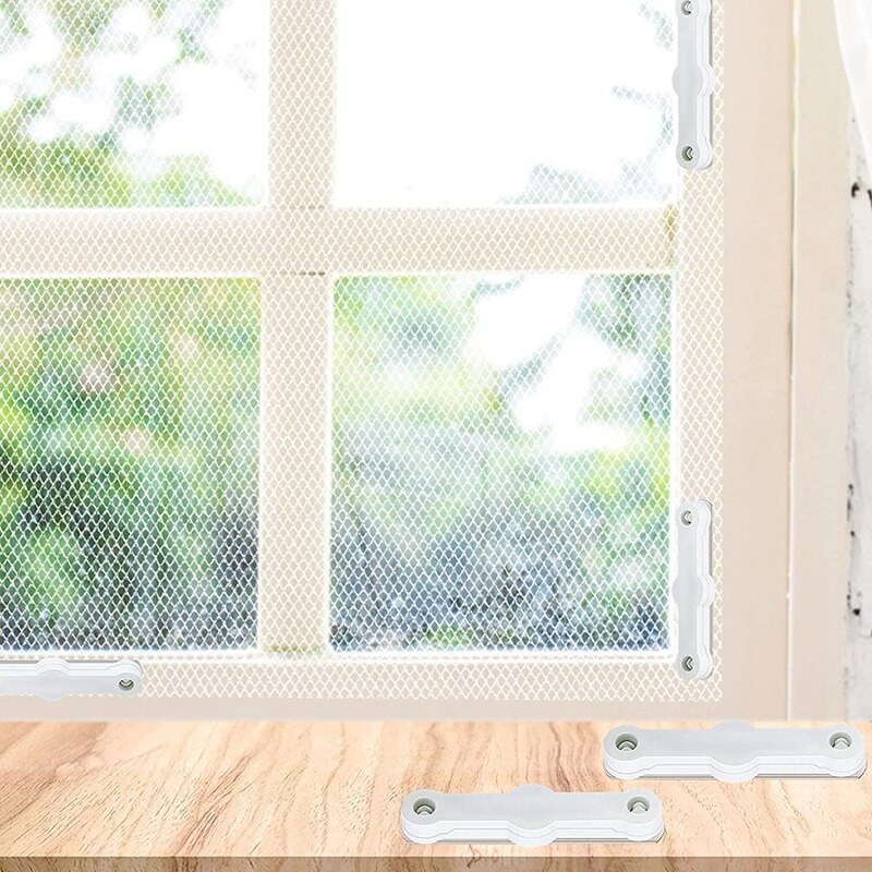 8Pack Screen Installer Clips, Window Screen Retainer Clips Traceless Fixing Clip for Window Screen Installation Tool