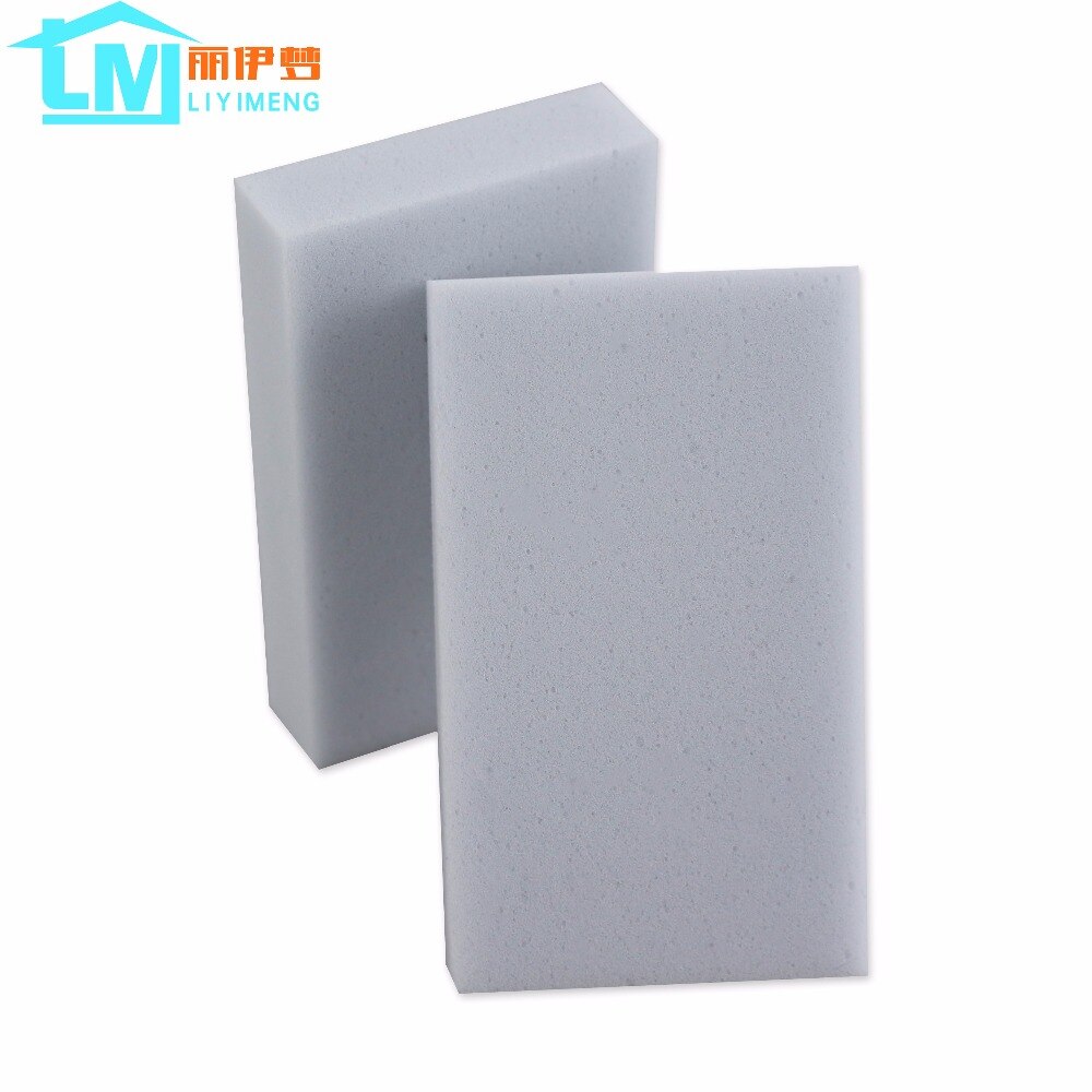 50 stuks 10*6*2cm grijze magische spons gum melamine reiniger keuken kantoor badkamer auto computer schoon accessoire/servies servies