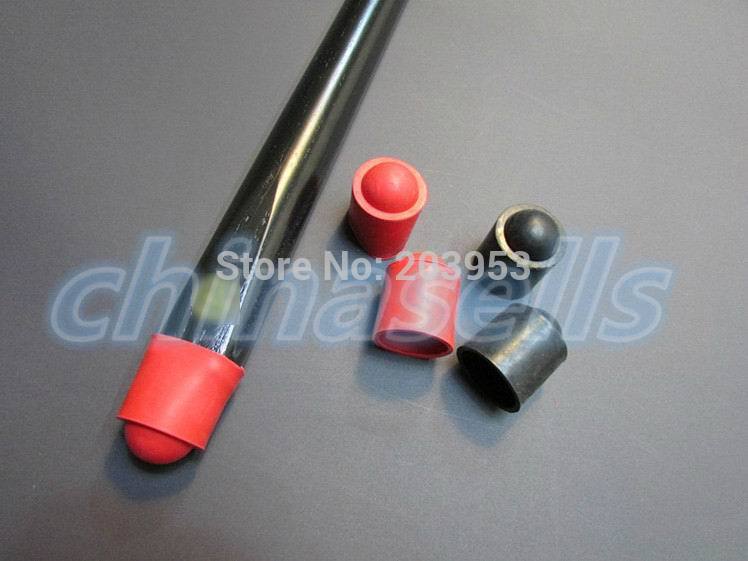 Protetor de borracha para taco de bilhar, capa protetora de borracha para taco de sinuca, acessórios para pára-choques de borracha