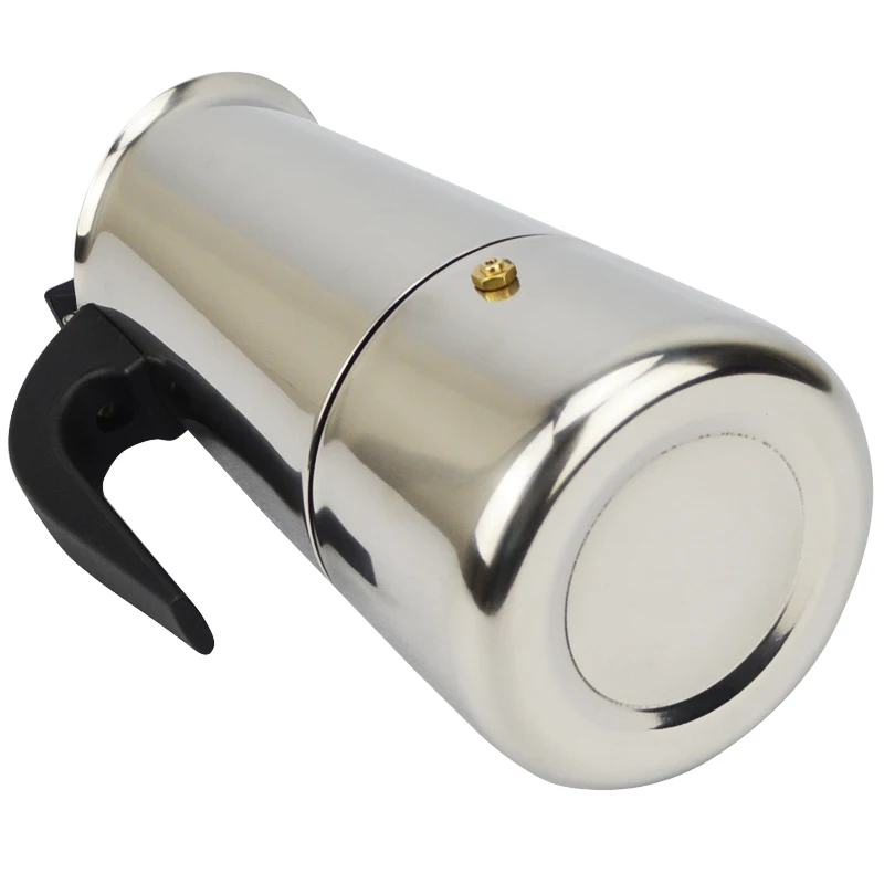 2/4/6/9 Kopjes Rvs Koffiezetapparaat Moka Pot Espresso Maker Cups Latte Percolator Fornuis top Espresso Pot
