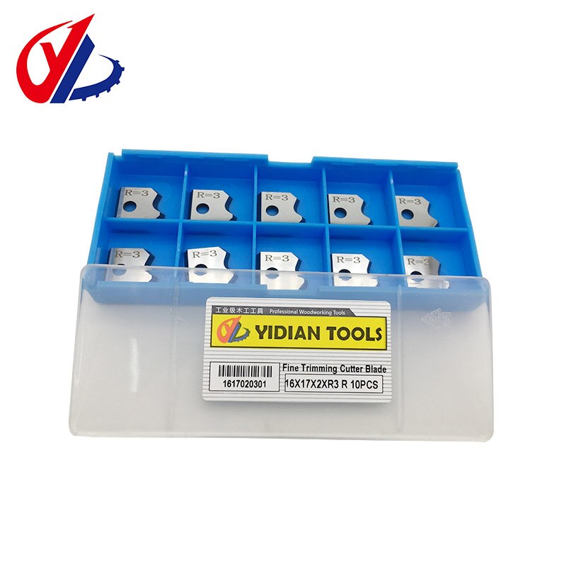 Carbide Fine Trimming Cutter Knives Cutter Inserts Profile Trimming Blade for Woodworking Edge Banding Machine
