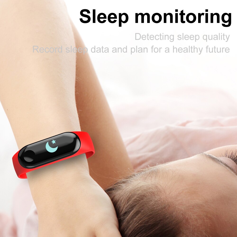 Smart Sports Men Women Bracelet Heart Rate Sleep Monitoring Pedometer Waterproof Watch Men And Women Bluetooth bracelet