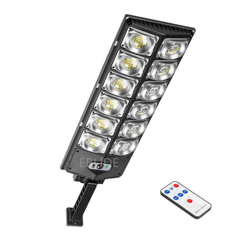 8000W 504LED Solar LED Street Light Waterproof PIR Motion Sensor Smart Remote Control Lamp Outdoor Garden Security Wall Light: 360LED