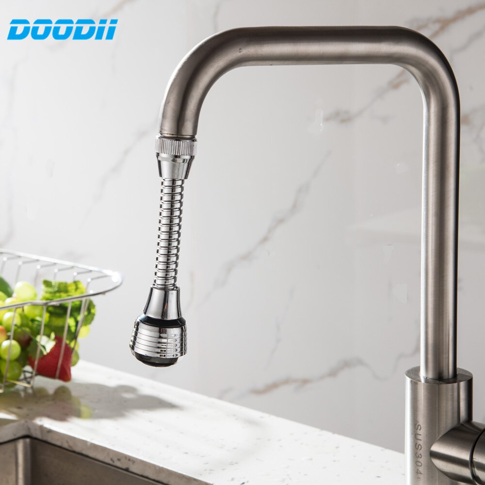 Krom finish filter fleksibel sprøjter vandhaner abs køkken vandhane vandbesparende vandhane højtryksdyse adapter enhed