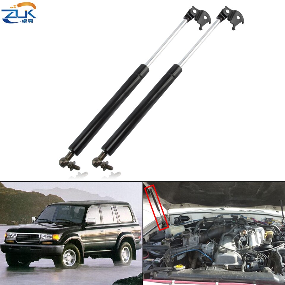 Zuk motorhuv stång bar motorhuv stöd gasfjäder för toyota land cruiser 80 1990-2006 hdj 80 fj80 fzj 80 hzj 80 -serien