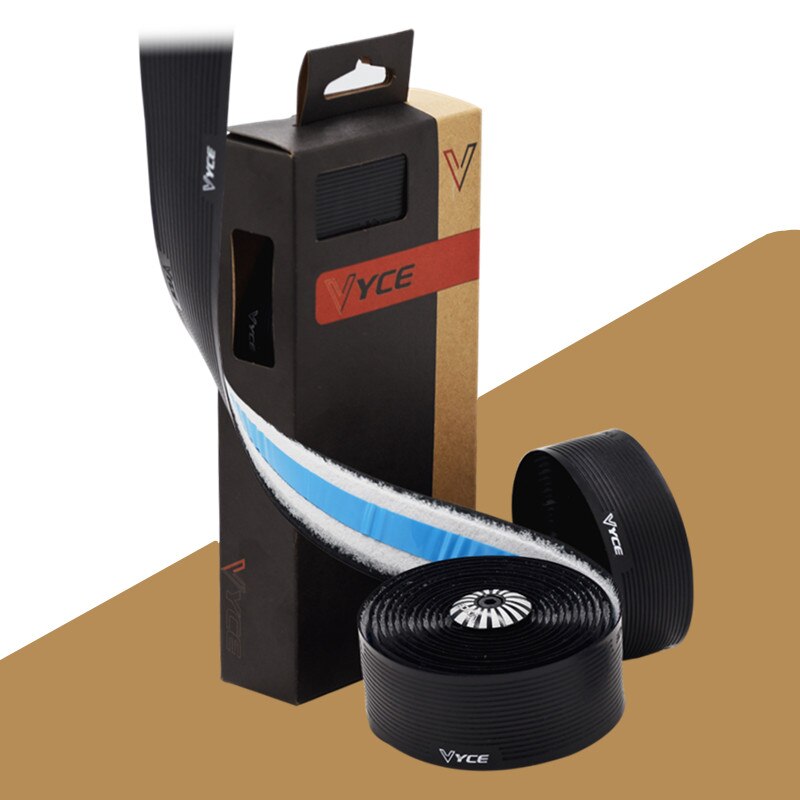 VYCE – ruban de guidon en Silicone pour vélo de route, barre de vélo, antidérapant, Gel de silice, bande de poignée, bande de cyclisme: Default Title