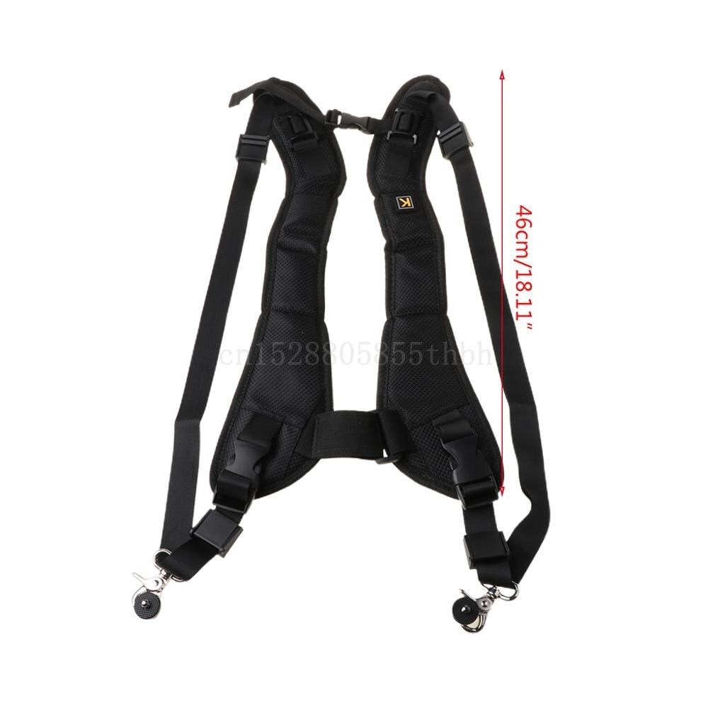 Doppel Dual Schulter Kamera Nacken Gurt schnell Schnelle Schlinge Kamera Gürtel für Digital SLR DSLR Kanon Nikon Kamera gürtel