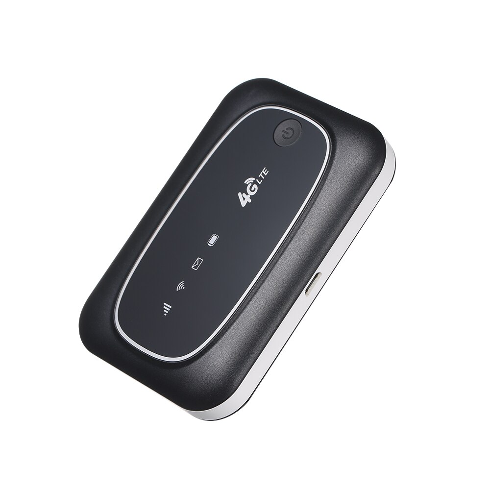 4g lte cat4 150m desbloqueado mifi móvel portátil hotspot roteador wi-fi sem fio sim cartão preto