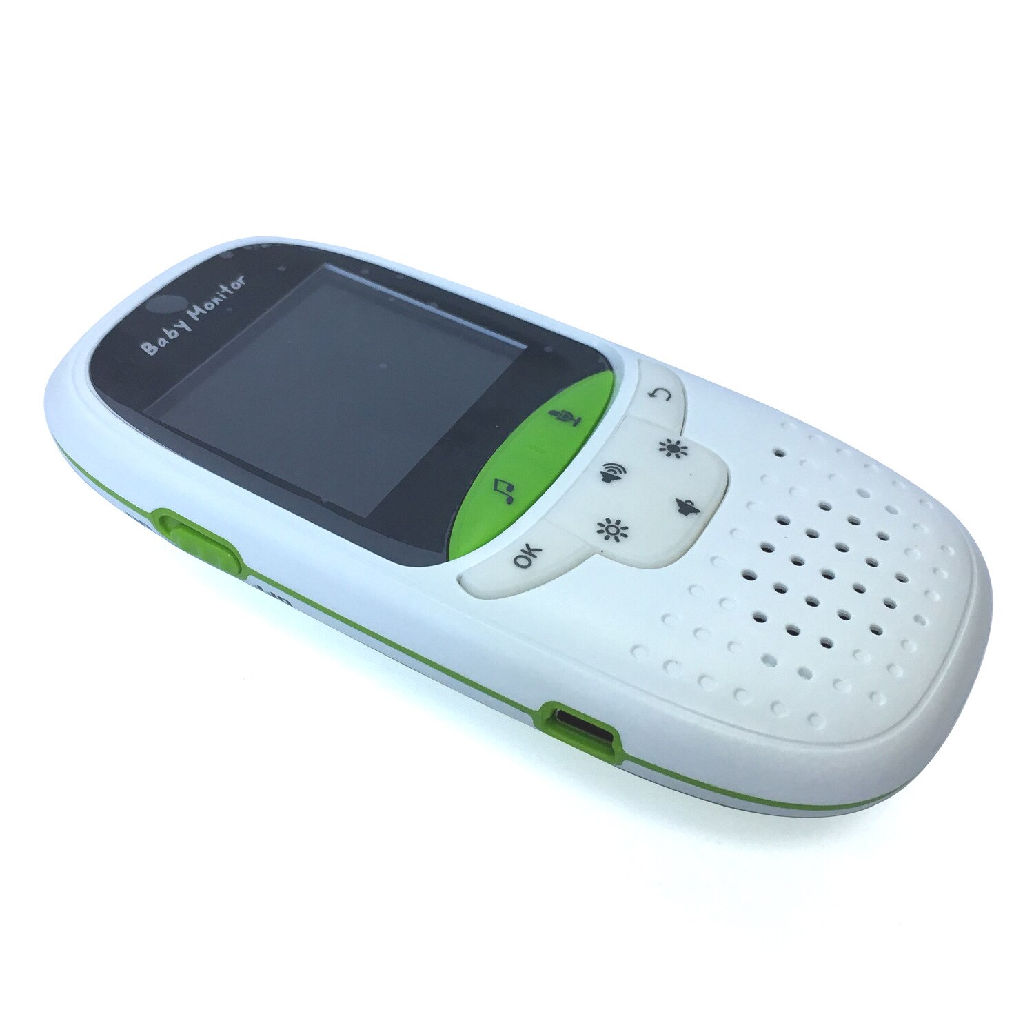 2.0- tommer digital trådløs babymonitor understøtter intercom-rumtemperaturovervågning og afspilning af musik  vb602