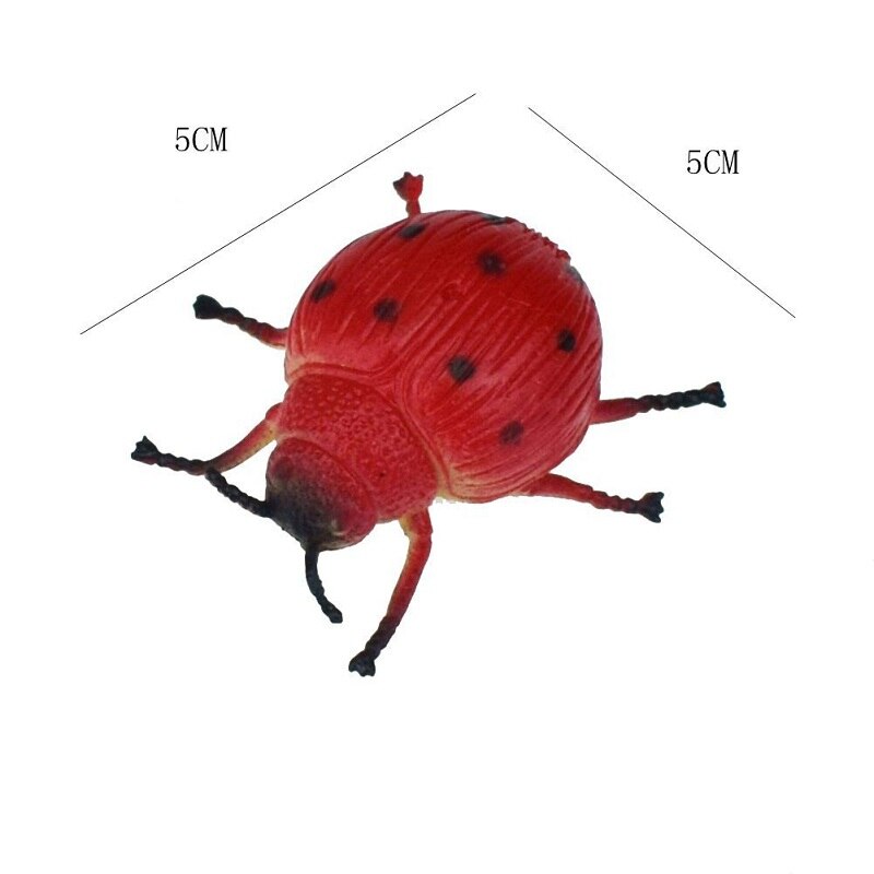 12 Pcs Simulation Insect Model Spider Scorpion Centipede Bug Beetle Cricket Animal Toy Action Figure Hand Puppets Children