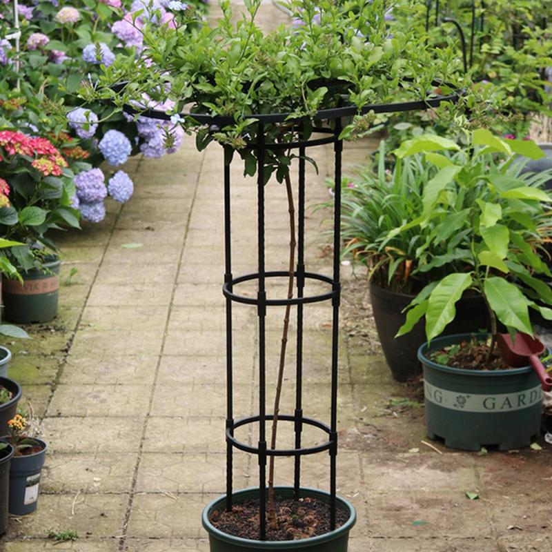 drinnen-Gitter abnehmbare Garten Obelisk Gitter Pflanzen Kletter Halfter für drinnen draussen Garten Garten Garten zubehör