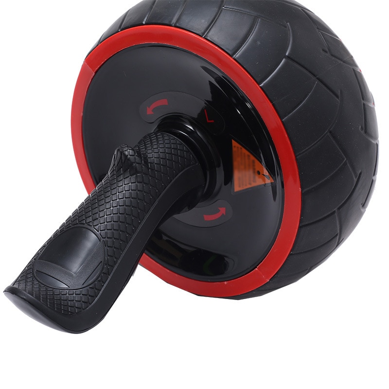 Magträning roller fitness bekvämt grepp slitstarkt anti-halk fitness utrustning hastighet träning roller maghjul