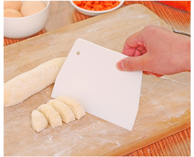 1pc plastik wienerbrød dej cutter trapezformet bagning spatler wienerbrød cutter skiver kage brød pasty værktøjer  lb 145