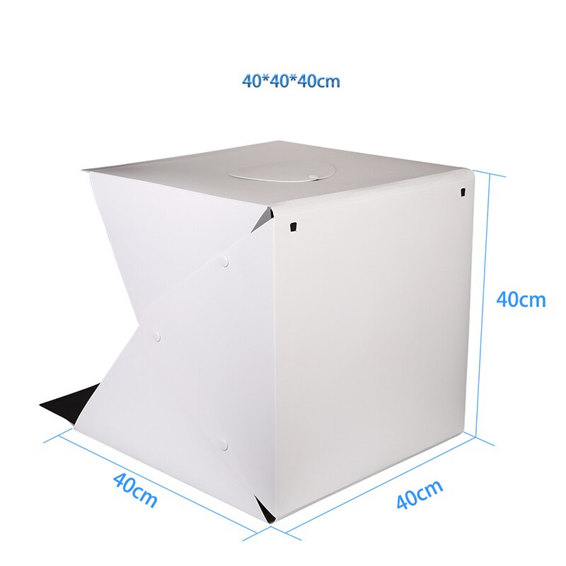 Foto Studio box LED studio 40cm x 40cm x 40cm mini folding studio digital foto soft box tragbare tisch studio box