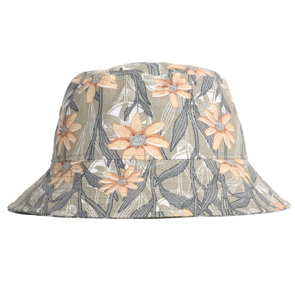 Sombrero de pescador con estampado de Bob para mujer, gorra de pescador con estampado de algodón, protección UV, para la playa,: Caqui