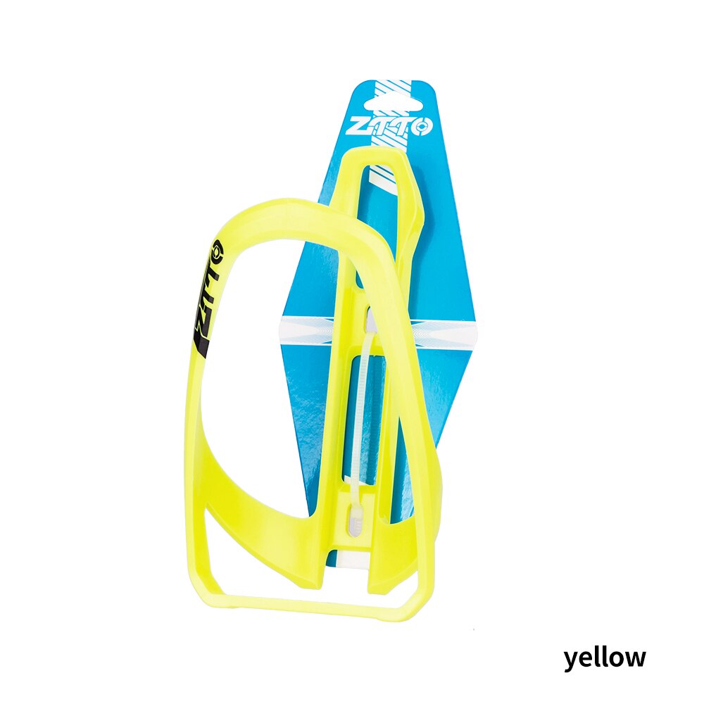 ZTTO MTB Road Bike Water Bottle Cage Bicycle Bracket Light Water Bottles Holder Cycling Bottle Cage Less than 75g: Yellow