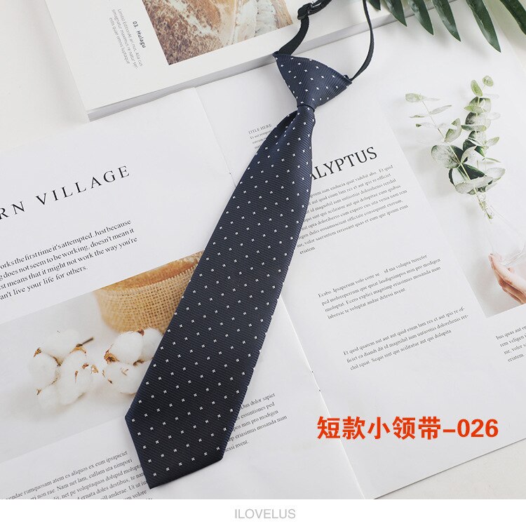 Cravate en soie avec dessin animé pour garçons et enfants, rayée, élastique, couleur unie, accessoires de fête de mariage, nouvelle