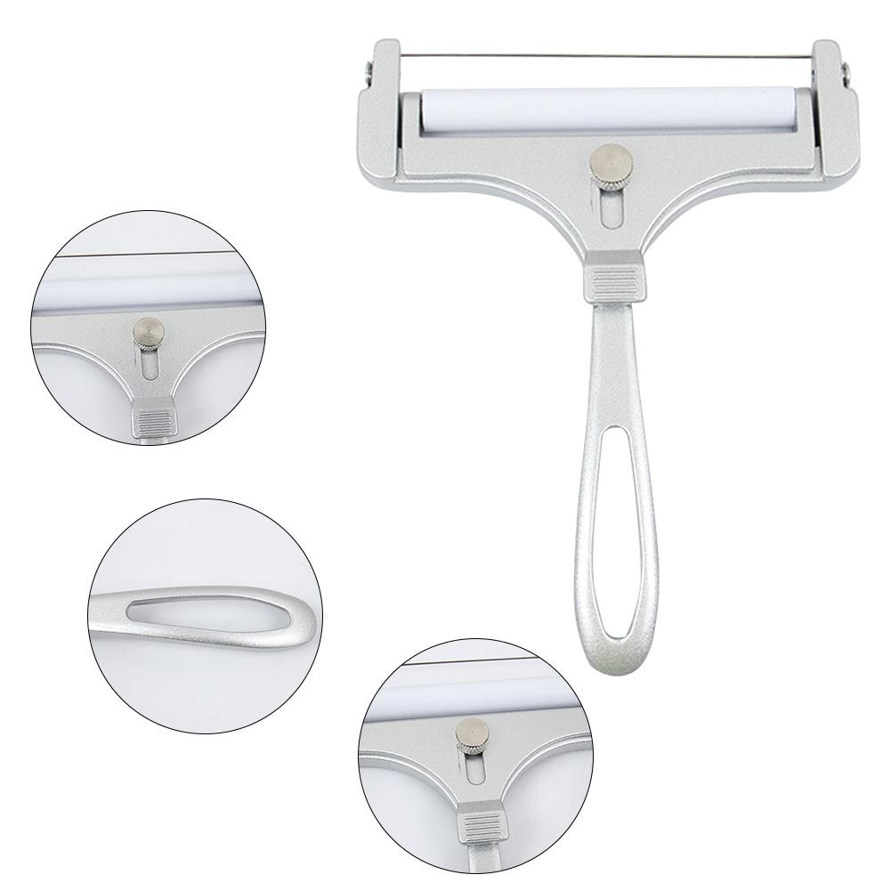 Draad Kaasschaaf Verstelbare Dikte Kaas Cutter Keuken Koken Tool Rvs Kaasschaaf Quick Levering