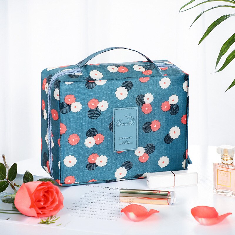 Women Neceser Women Makeup Bags Organizer Toiletries Waterproof Female Storage Make up Cases travel cosmetic bag 30: 10