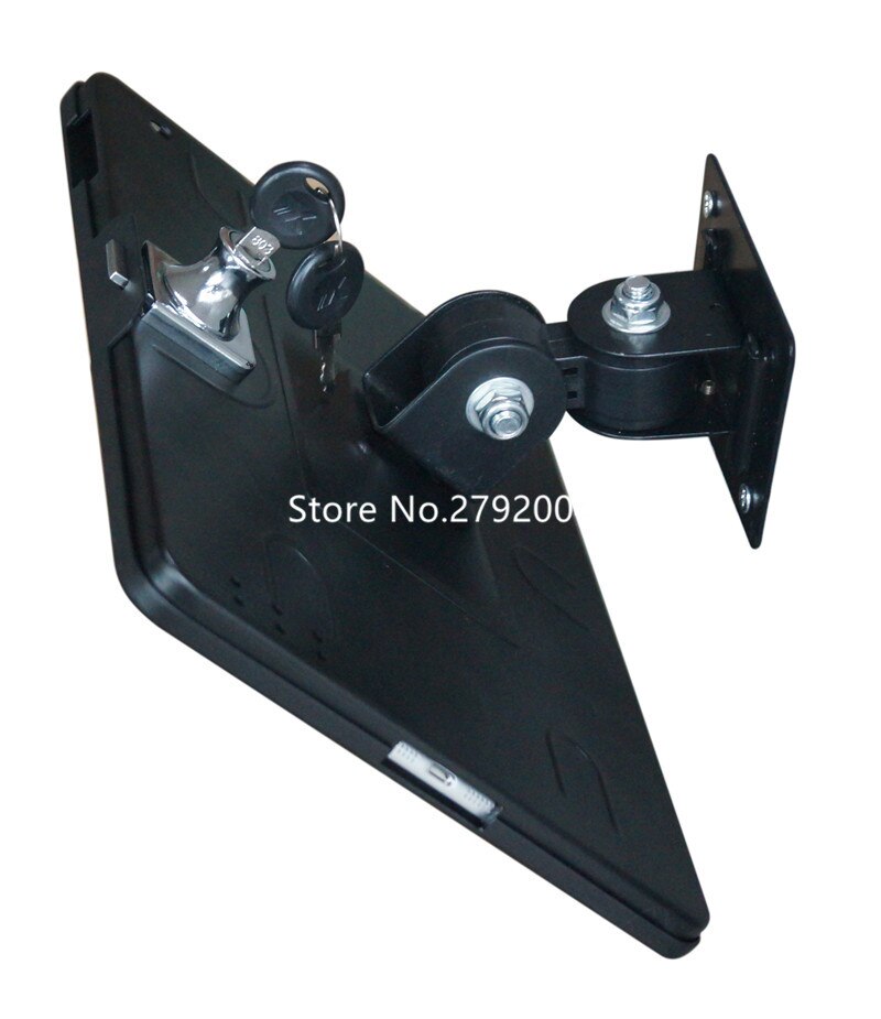 flexible adjustable locked tablet wall mount, metal aluminum frame for ipad 2/3/4,ipad air 1/2