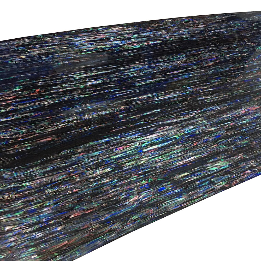 Rumpukääre 16 "  x 60 " 0.5mm värikäs raita selluloidamateriaali musiikki -instrumentti deco -arkki