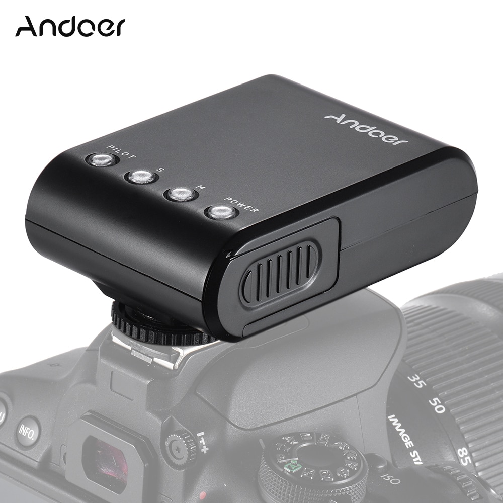 Andoer WS-25 Mini Digital-Sklave-Blitz Speedlite für Kanon Nikon Pentax Sony a7 nex6 HX50 A99 Blitz Speedlite w/ heißer Schuh GN18