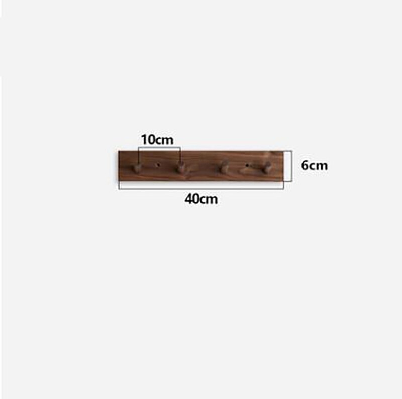 SKOLOO Crochet De Porte En Métal à Suspendre Avec 6 Crochets, Porte