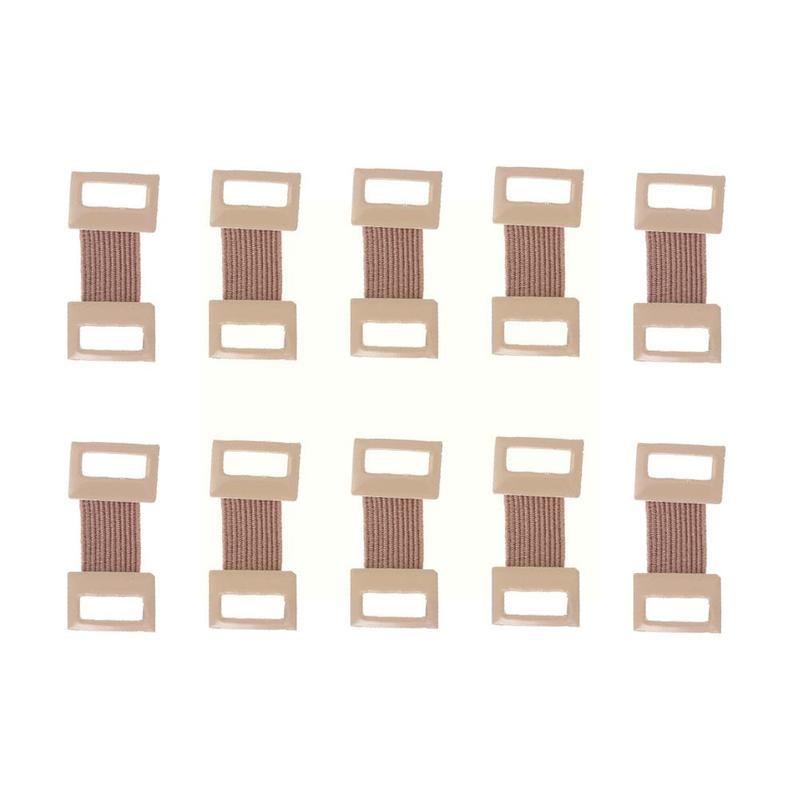 10 Stks/partij Home Bandage Vaststelling Elastische Band Met Aluminium Wrap Gebied Wond Stretch Gespen Metalen Bandage Clips