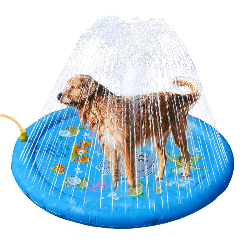 Splash Sprinkler Pad Verdikte Waden Zwembad Outdoor Splash Play Mat Sprinkler Spelen Speelgoed Voor Honden Kids Zomer Outdoor Water Games