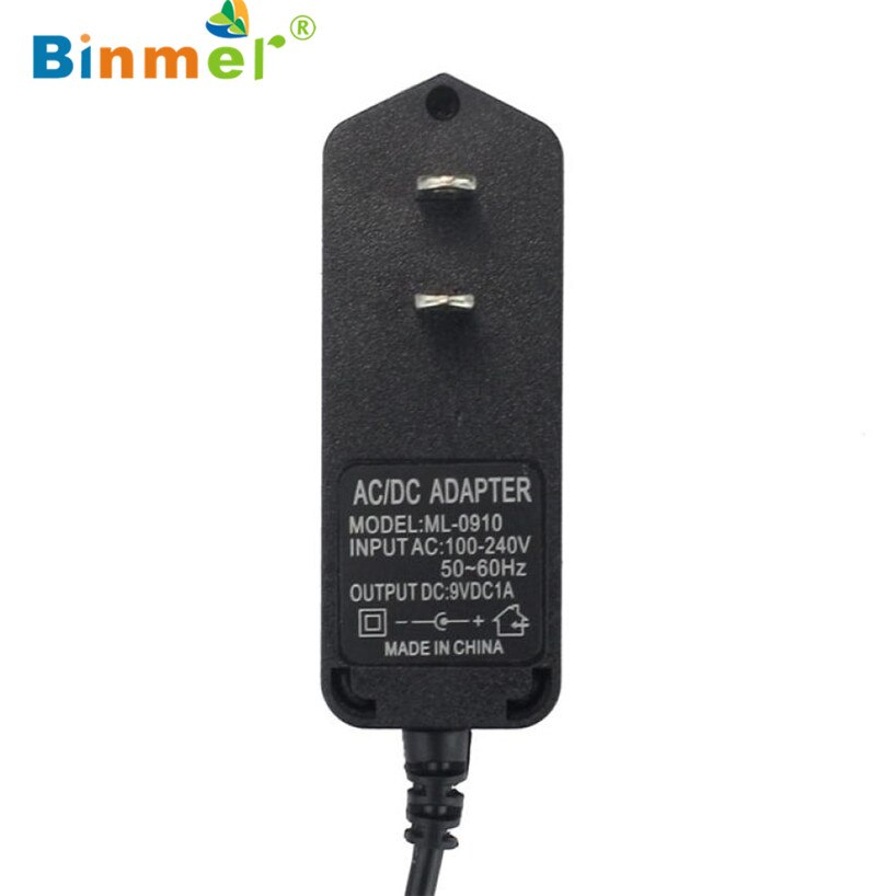 Binmer 9V 1A Voeding Adapter 5.5x2.1mm Input 100 V-240 V Voor Arduino ONS Freeshiping September 12