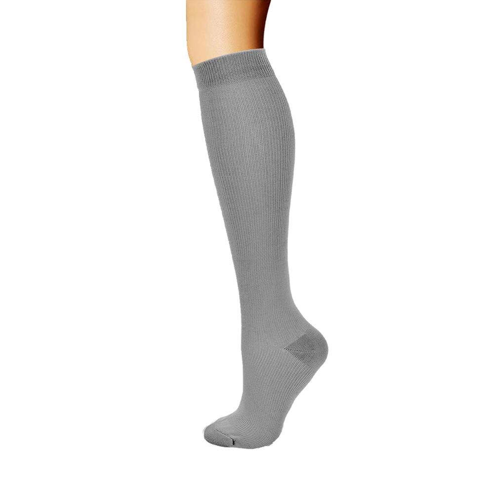 Calcetines de compresión Brothock, medias médicas de nailon para lactancia, calcetines deportivos transpirables para adultos de secado rápido para ciclismo al aire libre: Azul / LorXL