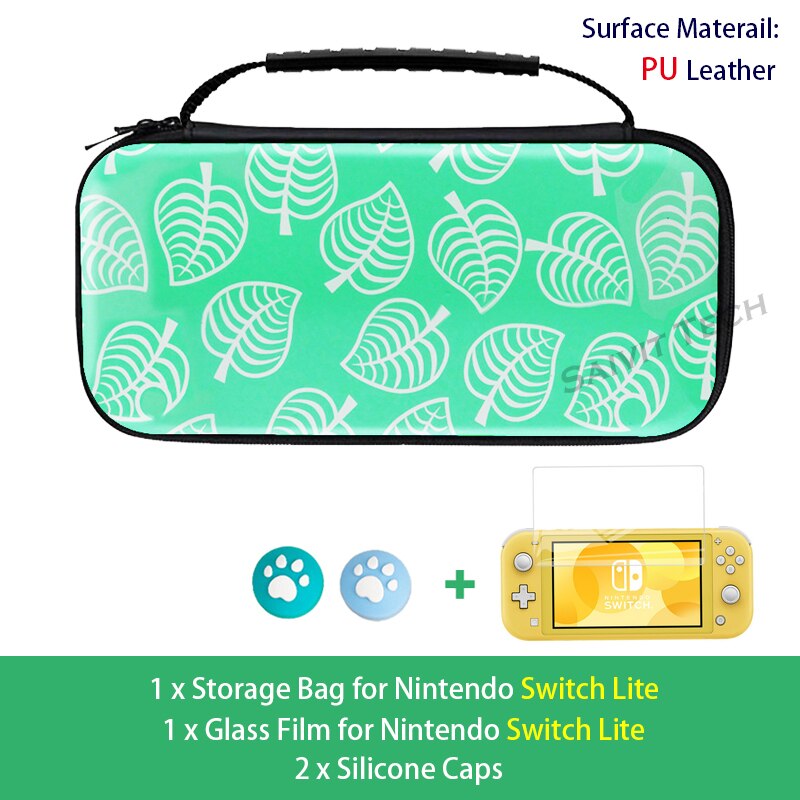 Nintend Switch Case Animal Crossing Nitendo Console Storage PU/Nylon Bag for Nintendo Switch/Lite AnimalCrossing Accessories: H Kit