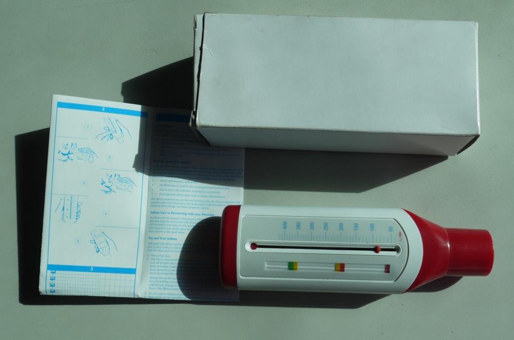 Bærbar pef voksen / børn spirometer peak speed meter ekspiratorisk peak flow meter til overvågning af lungeåndedræt funktion: Pædiatrisk brug