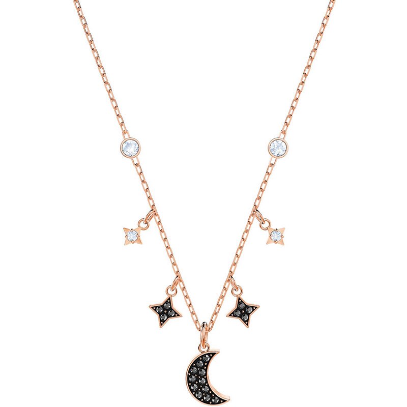 Ladies Jewelry SWA SYMBOLIC Series suit Jewelry Set Lady Earring Necklace And Bracelet Jewelry: 5429737