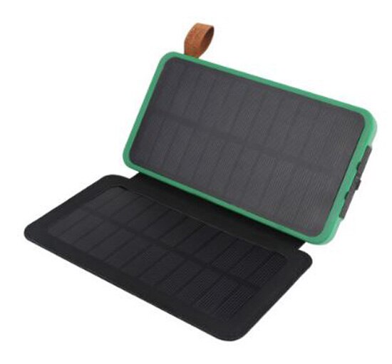 Ggx energy 10000 mah 2w/4w/6w/8w foldbar solcellepanel batterioplader til telefon bærbar strømbank til camping udendørs brug: 4w solpanel