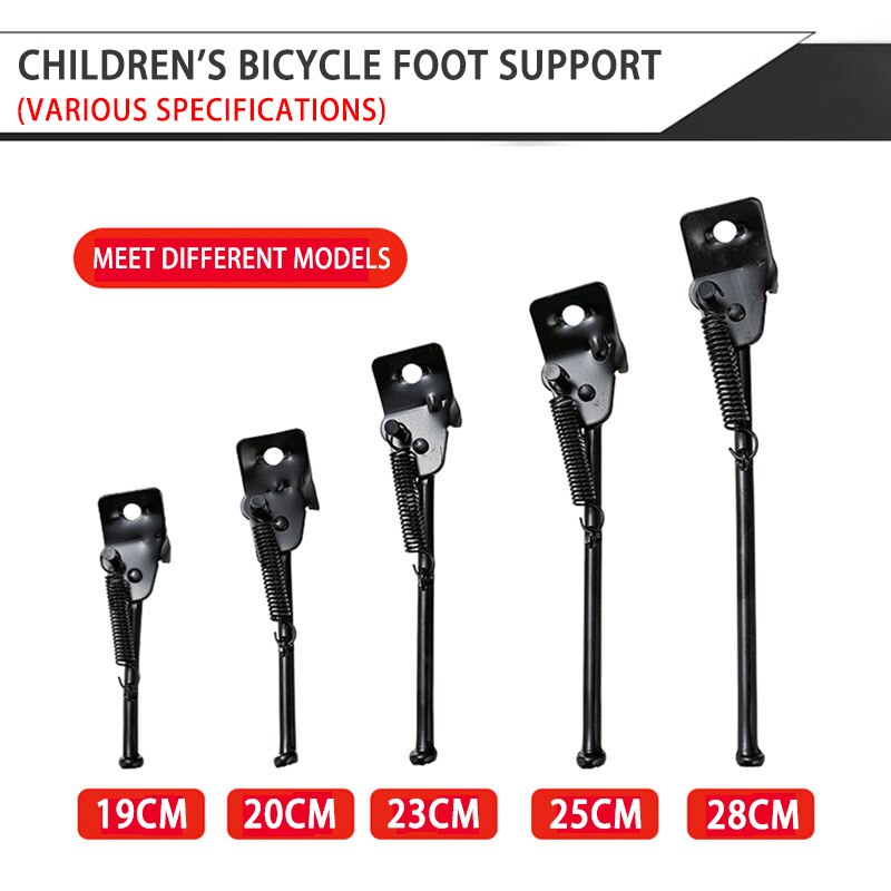 Adjustable Road Bicycle Rear Stand Cooter Kickstand Bicycle Kick Stand Mountain Bike Support Side Kick Stand Cycling Foot Brace