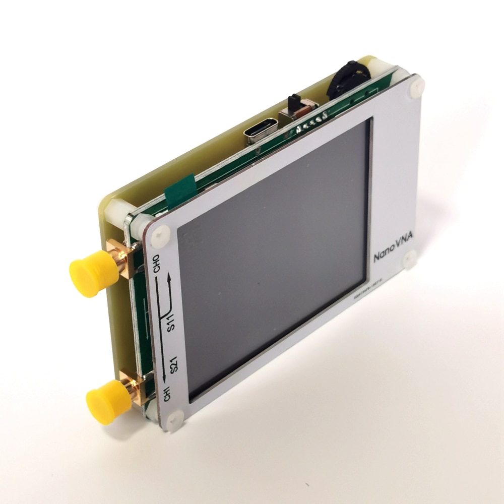 HuGen NanoVNA Vector Network Analyzer Digital Touching Screen Shortwave MF HF VHF UHF Antenna Analyzer Standing Wave